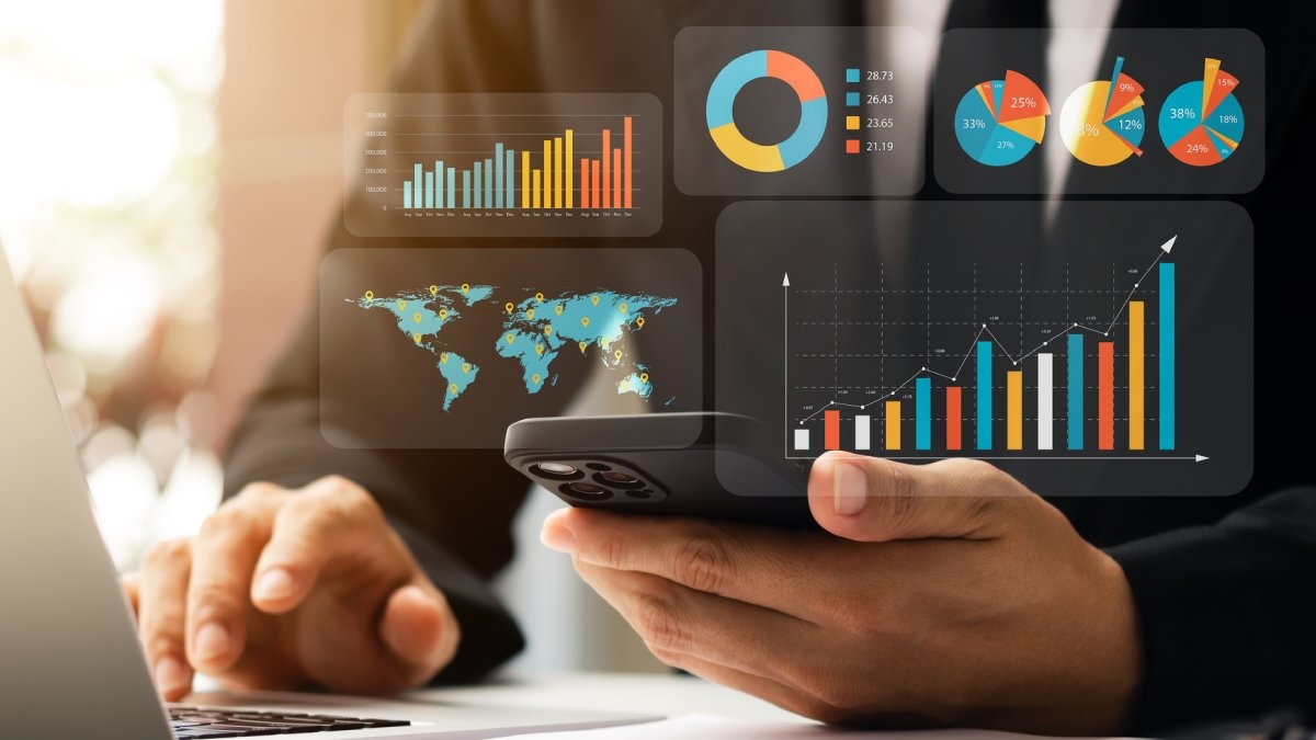 Before and after comparison showing training ROI impact on business metrics